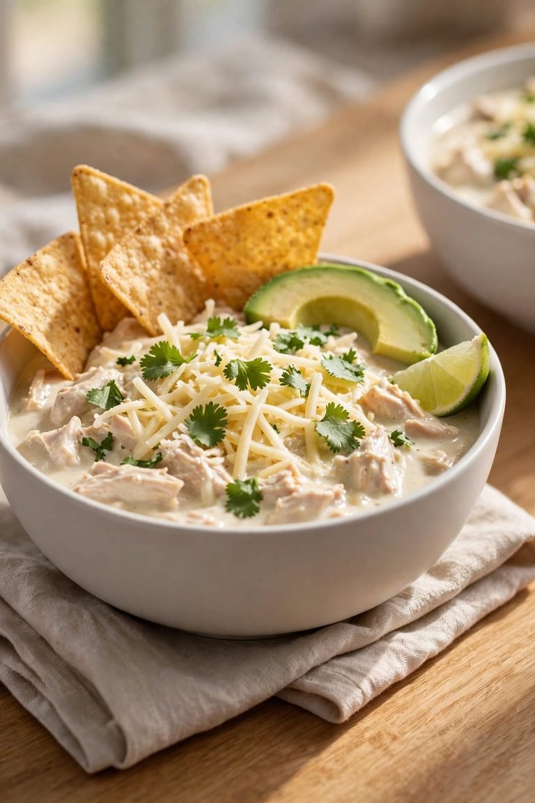 Best White Chicken Chili – Creamy, No Lumps, 50 Minutes